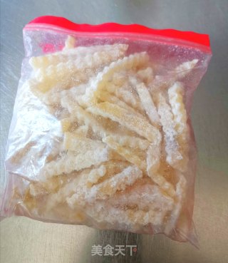 酥脆的炸薯条????的做法步骤：12