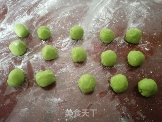 菠菜烧卖。的做法步骤：12