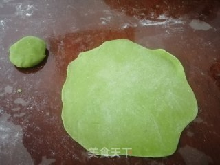 菠菜烧卖。的做法步骤：13