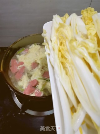 上汤娃娃菜的做法步骤：7
