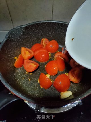 肉末煮番茄的做法步骤：5