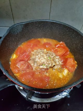 肉末煮番茄的做法步骤：7