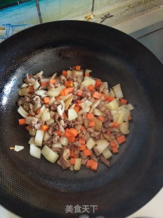 羊肉茄丁面的做法步骤：8