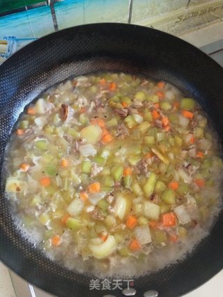 羊肉茄丁面的做法步骤：10