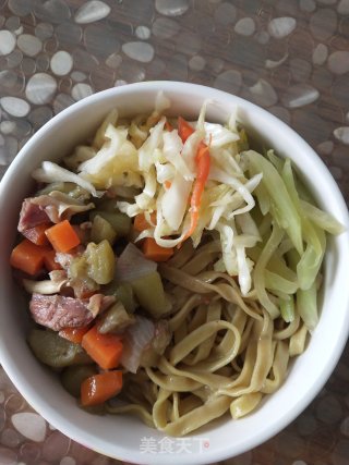 羊肉茄丁面的做法步骤：11