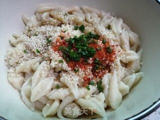 剪刀面的做法步骤：5