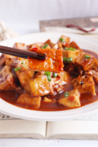 香辣豆腐的做法步骤：9