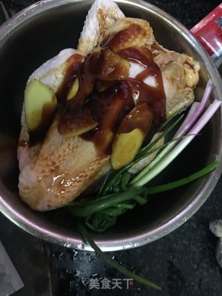 烤鸡的做法步骤：3