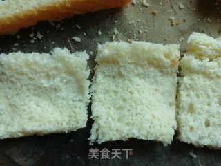 吐司煎蛋的做法步骤：2