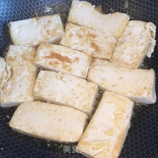 蛋液酿豆腐的做法步骤：3