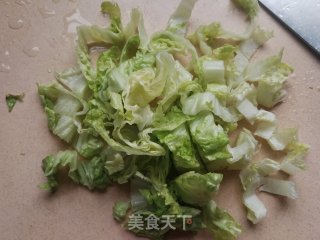 生菜拌素鸭的做法步骤：4