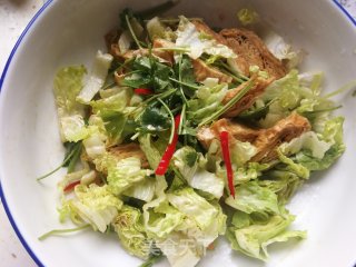 生菜拌素鸭的做法步骤：8