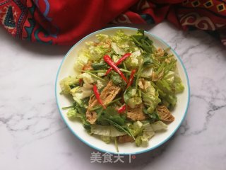 生菜拌素鸭的做法步骤：10