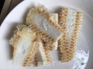 春菜鸡骨汤的做法步骤：2