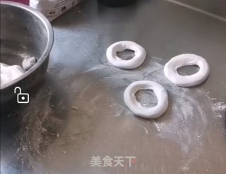 糯米版甜甜圈（油圈子）的做法步骤：12