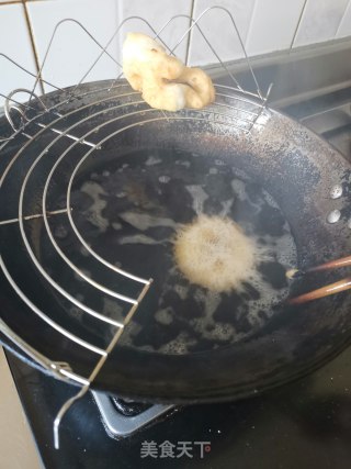 糯米版甜甜圈（油圈子）的做法步骤：13