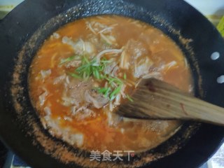 快手汤   番茄肥牛汤的做法步骤：9