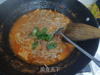 快手汤   番茄肥牛汤的做法步骤：10