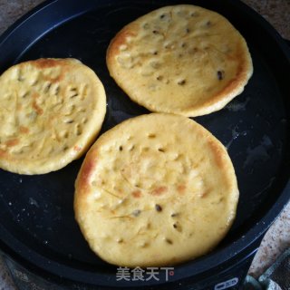 南瓜蜜豆小饼的做法步骤：7