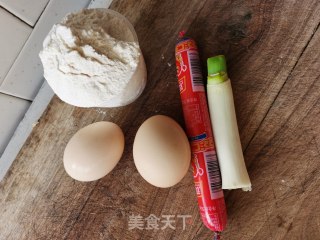 鸡蛋饼的做法步骤：1