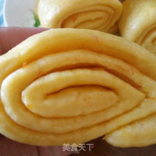 南瓜刀切花卷的做法步骤：7