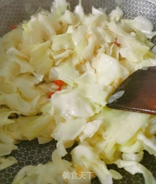 手撕包菜的做法步骤：8