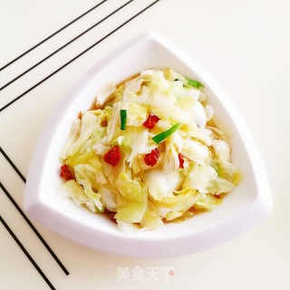 手撕包菜的做法步骤：11