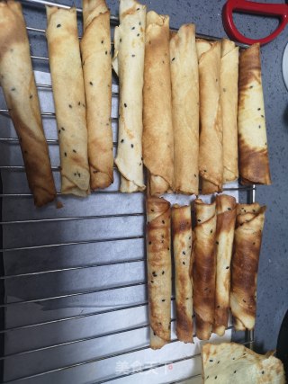 自制鸡蛋卷的做法步骤：13