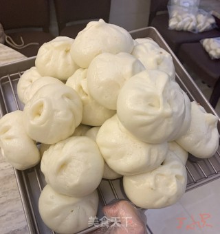 超好吃的香葱牛肉包子的做法步骤：20