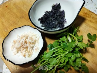 虾皮紫菜汤的做法步骤：1