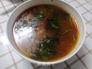 番茄豆腐汤的做法步骤：9