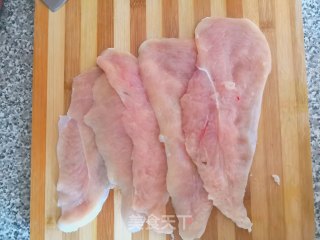 流心芝士鸡排的做法步骤：1
