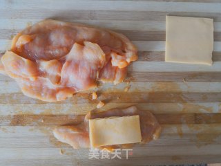 流心芝士鸡排的做法步骤：5
