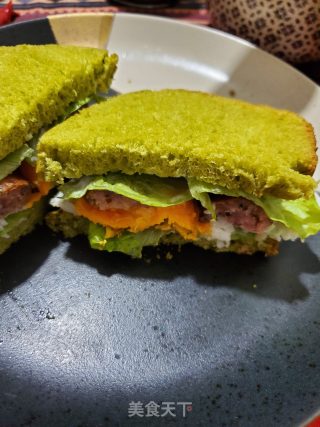 鸡蛋香肠三明治的做法步骤：13