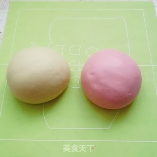 彩色肉包的做法步骤：11