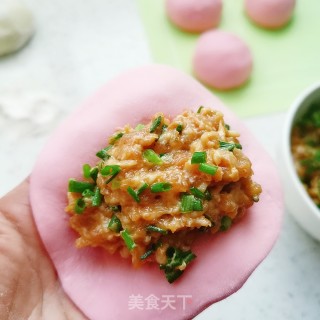 彩色肉包的做法步骤：14