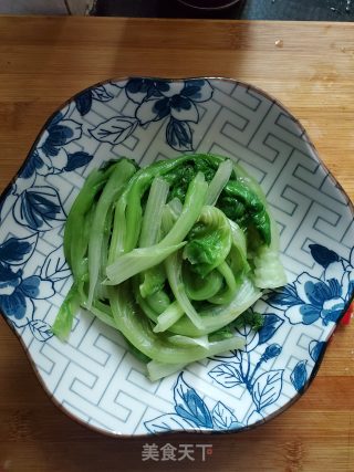 响油生菜的做法步骤：6