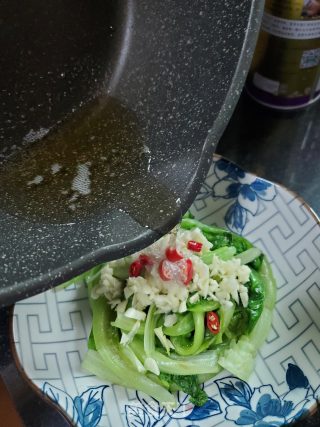 响油生菜的做法步骤：8