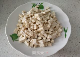 小葱拌豆腐一清二白的做法步骤：3