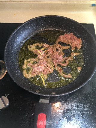 牛肉清炒无筋豆丝的做法步骤：4