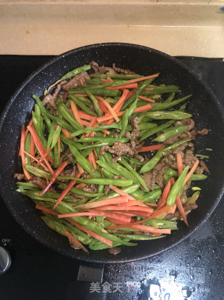 牛肉清炒无筋豆丝的做法步骤：6
