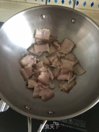 干煸五花肉的做法步骤：3
