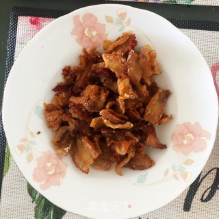 干煸五花肉的做法步骤：4