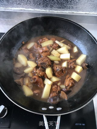 黄焖鸡的做法步骤：8