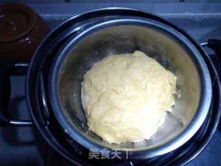 蒸锅版面包的做法步骤：1