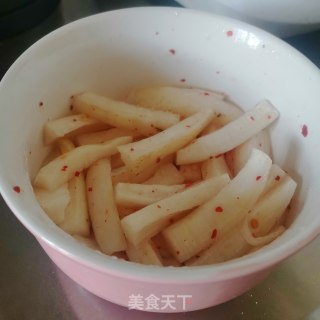 酸辣腌萝卜的做法步骤：4