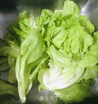 油淋生菜的做法步骤：1
