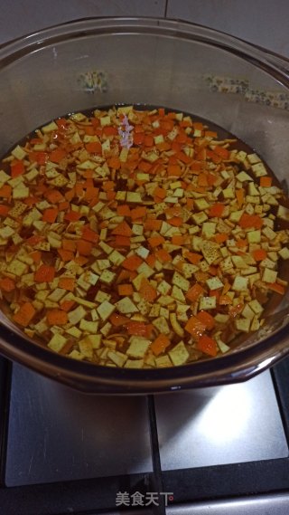 糖渍橙皮丁的做法步骤：3