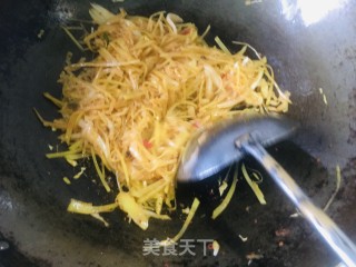 酸辣土豆丝的做法步骤：8