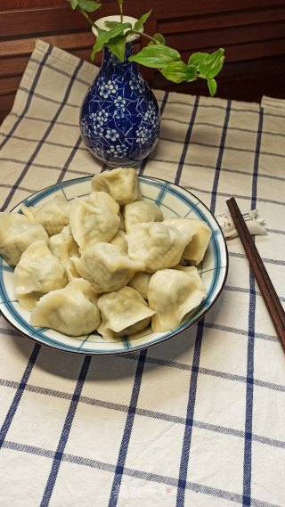 猪肉荠菜饺子的做法步骤：12